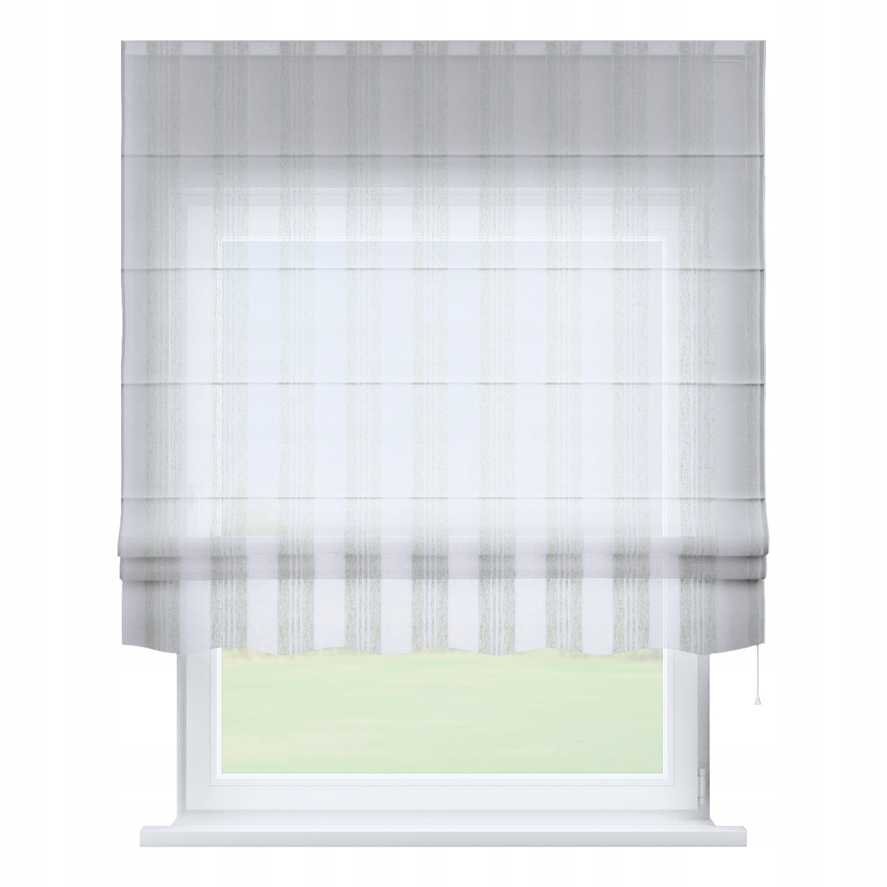 Hotová rímska roleta Florencia 120x150 cm biela