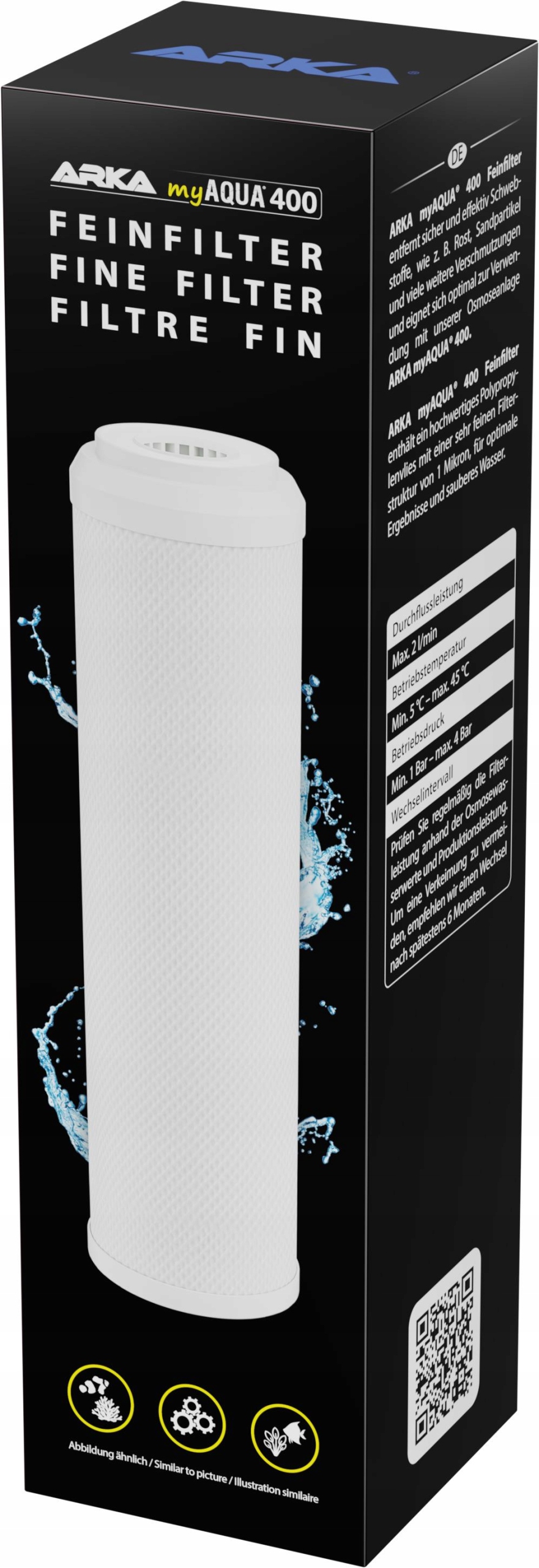 Levně Sedimentační Vložka Do Filtru Reverzní Osmózy Ro 400L/24H, Náhradní