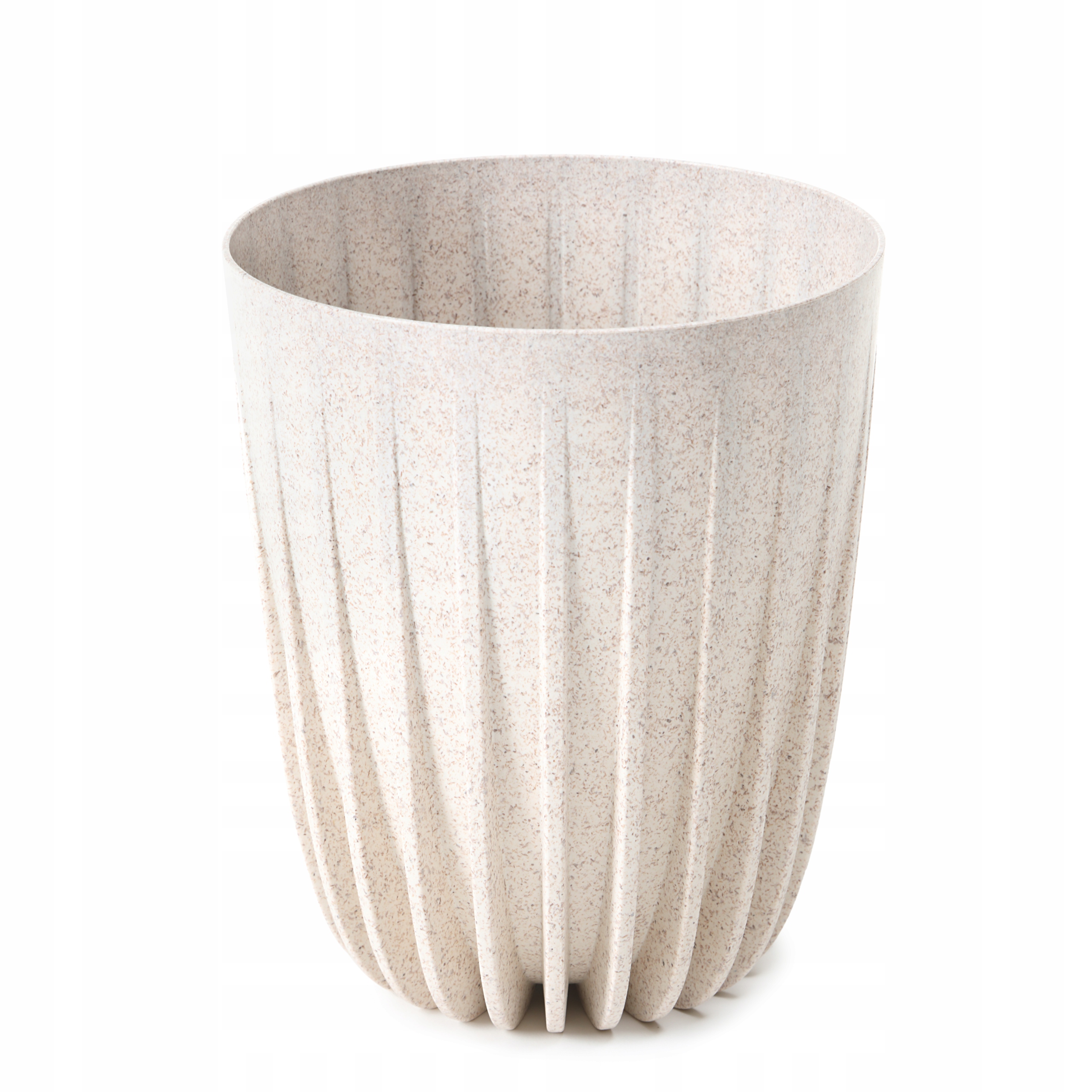 

Donica Doniczka Mira eco wood 19 cm Biała