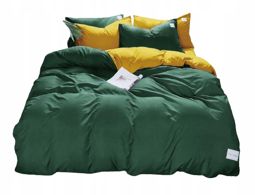 

Pościel Dwukolorowa 160X200 Gładka Prześcieradło