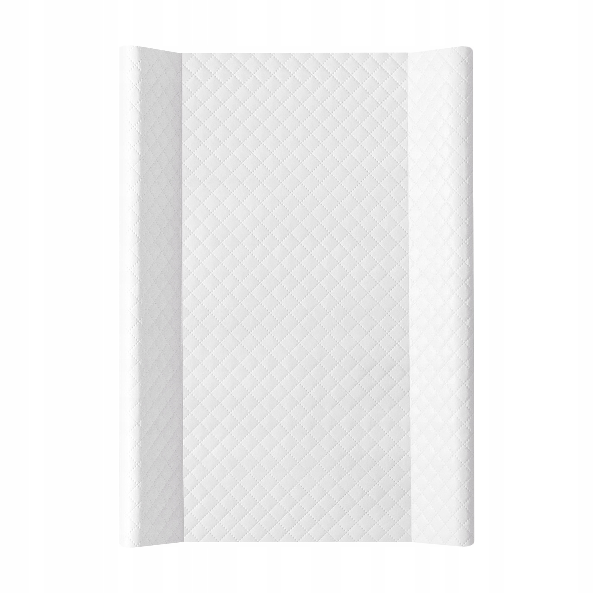 Przewijak sztywny twardy Ceba baby 50x70 cm Comfort Caro Białe pikowane
