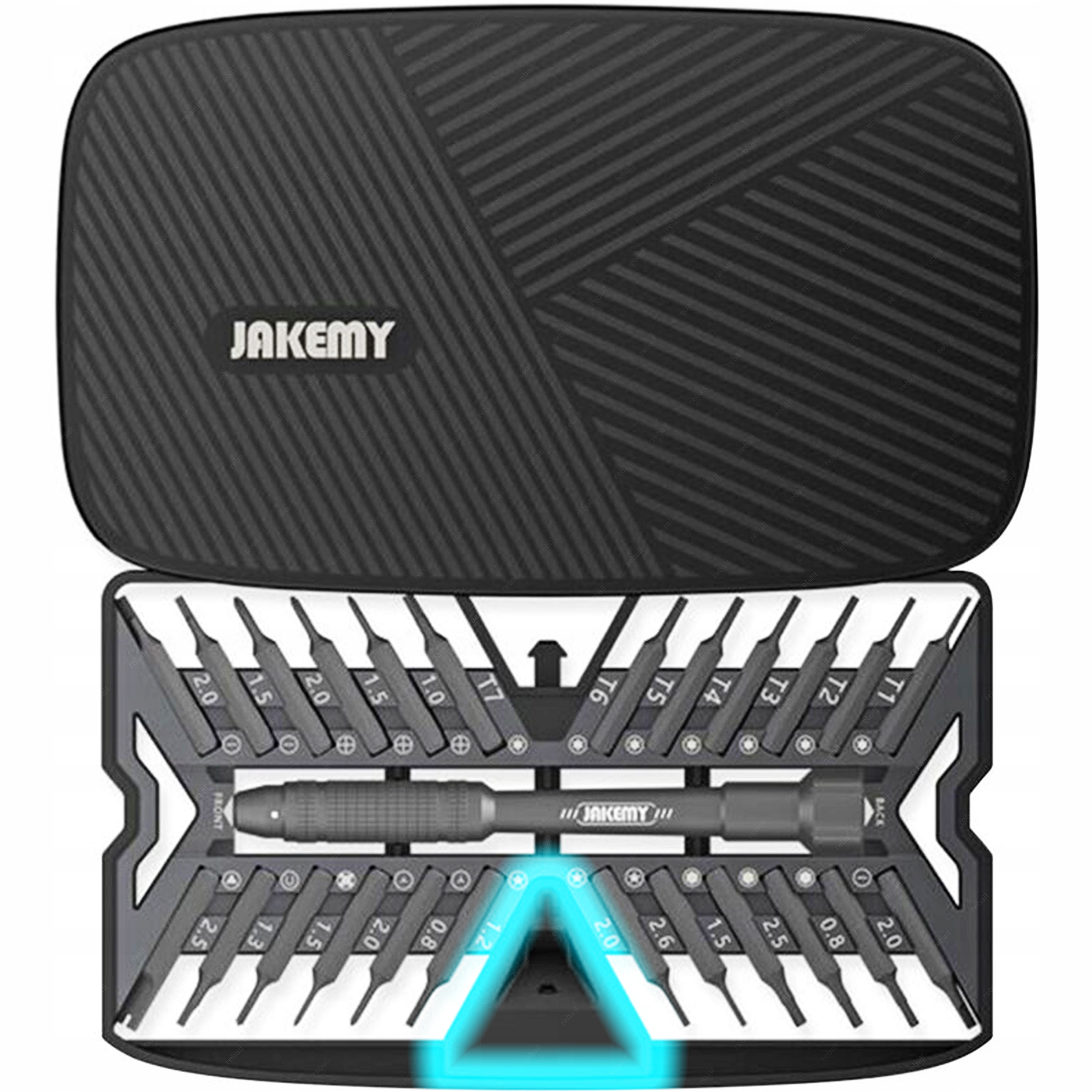 

Zestaw Narzędzi Bity Jakemy JM-8178 25 Elementów