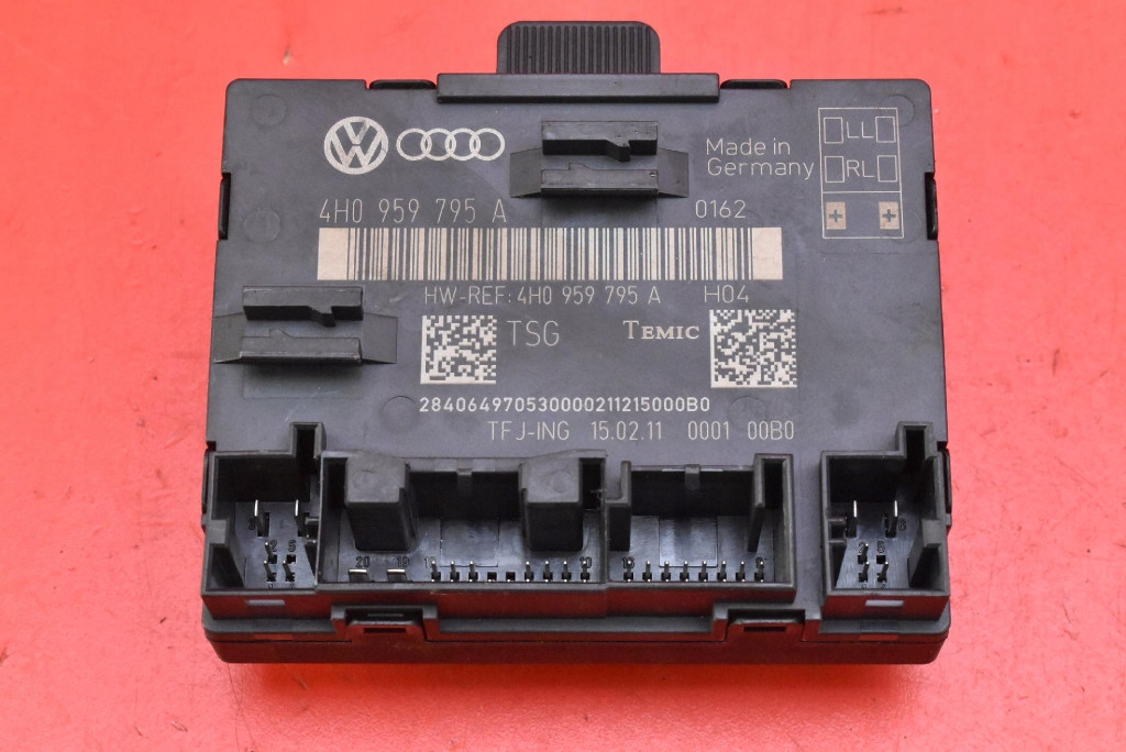 control unit module door right rear part 4H0959795A AUDI A8 D4 10-14