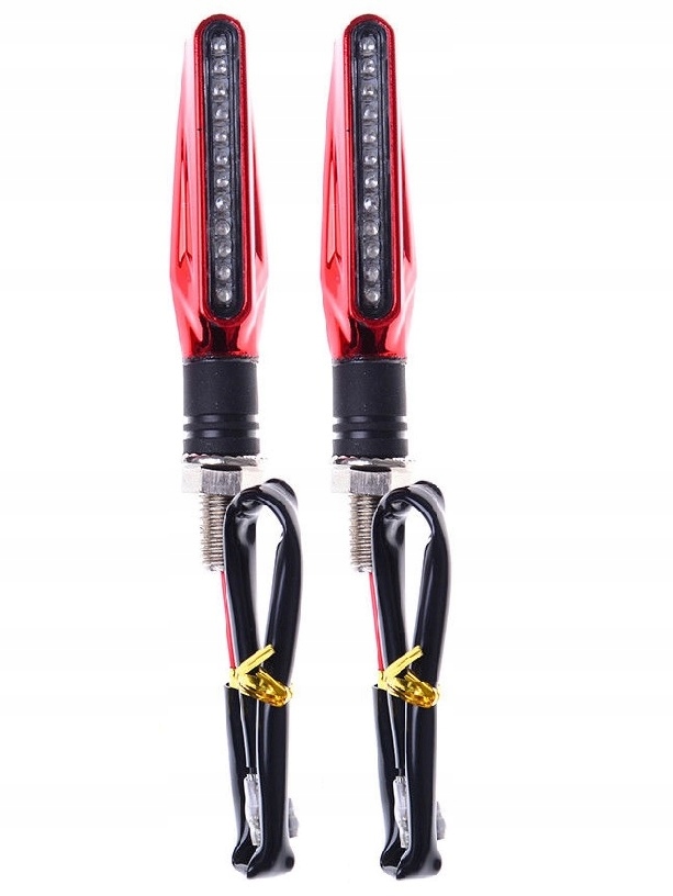 

Kierunkowskazy Led, kierunki Motocyklowe, Czerwone
