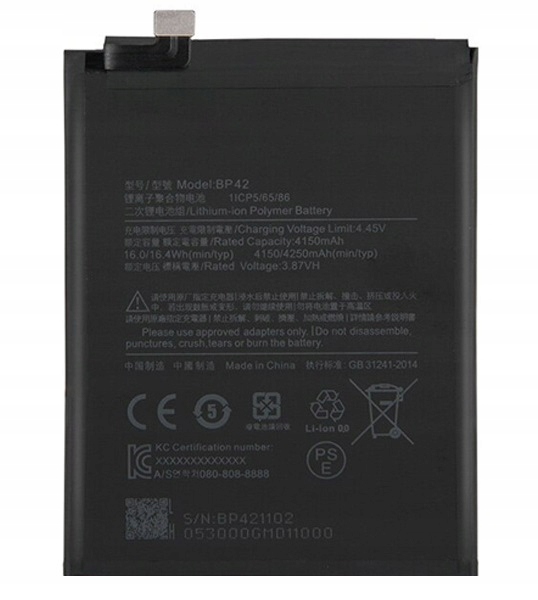 Nowa Bateria BP42 Xiaomi MI 11 Lite 5g M2101K9C, M2101K9G, M2101K9R