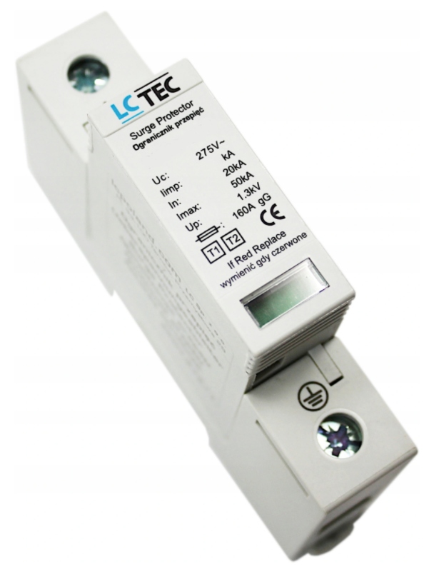 

Ogranicznik Przepięć PPO5 1P 5kA T1+T2 B+c LC 7036