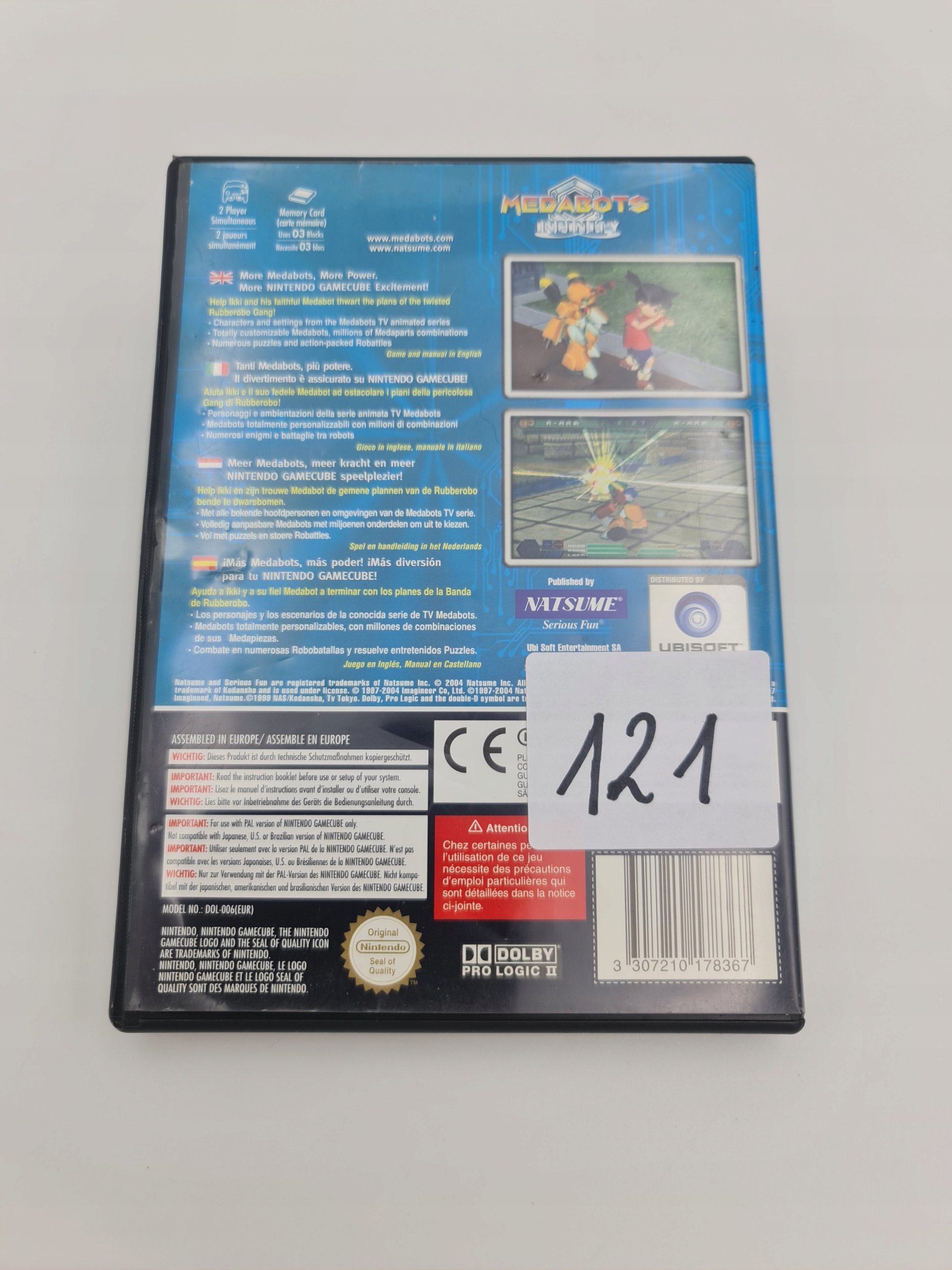 NINTENDO GAMECUBE MEDABOTS INFINITY EAN (GTIN) 3307210178367