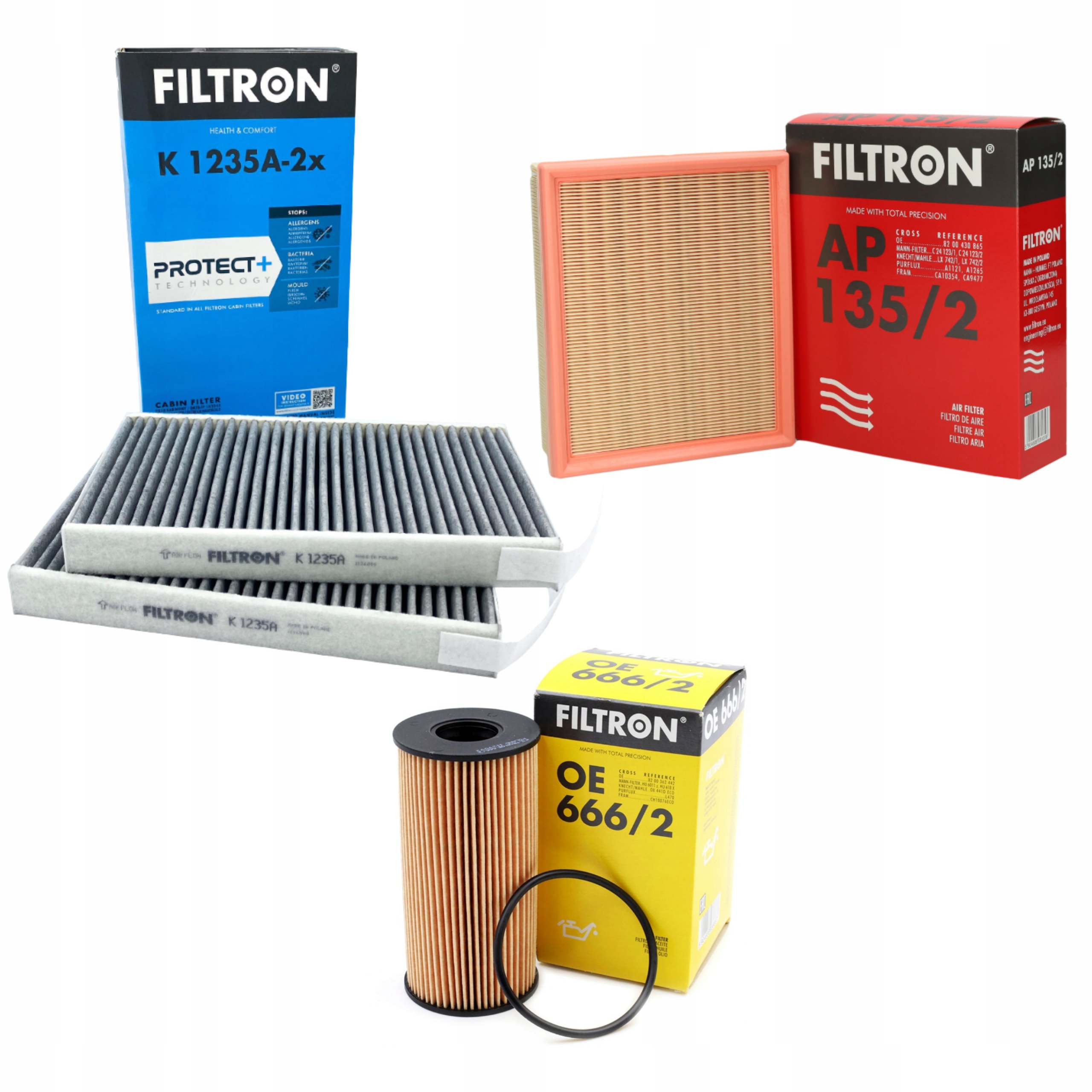 Sada Filtrů Filtron Renault Laguna III 2.0 DCI Filtron