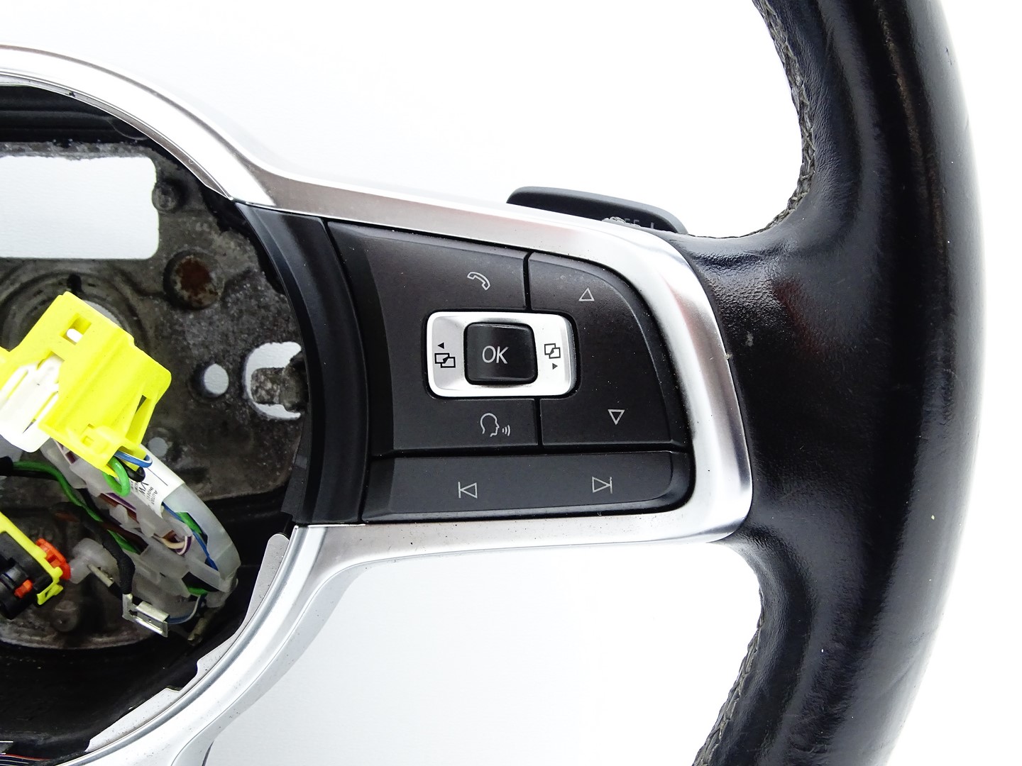 steering wheel, MULTI leather with shifting SCIETA BIALA NIC VW GOLF VII GTD 5G0419091BA