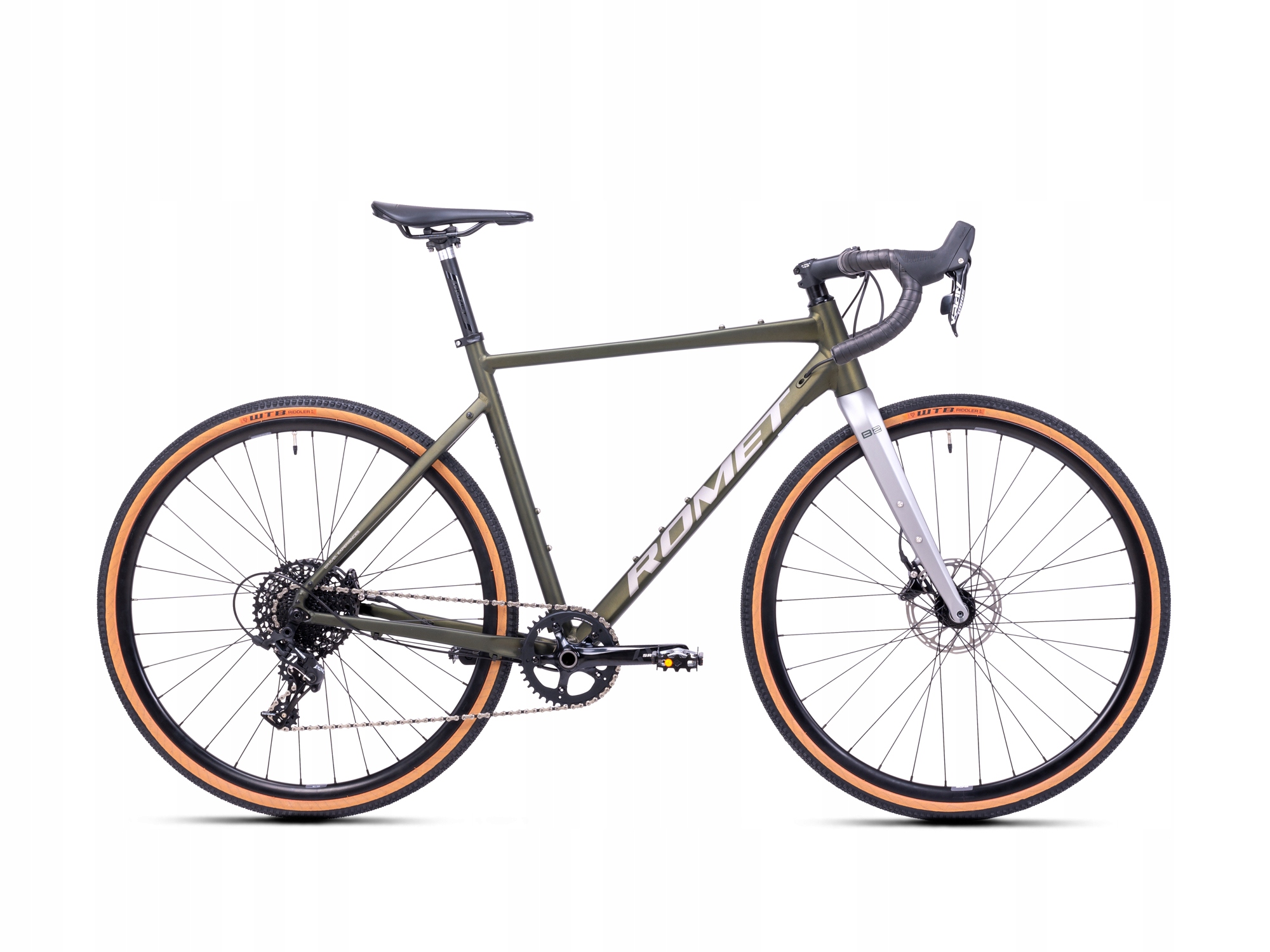 Rower Romet Boreas 2 28" 2025 zielono grafitowy 52 cm S