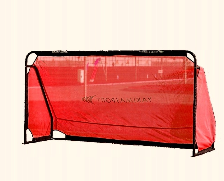 Síť do fotbalové branky Giza 300x155 cm 3x1,55 m červená