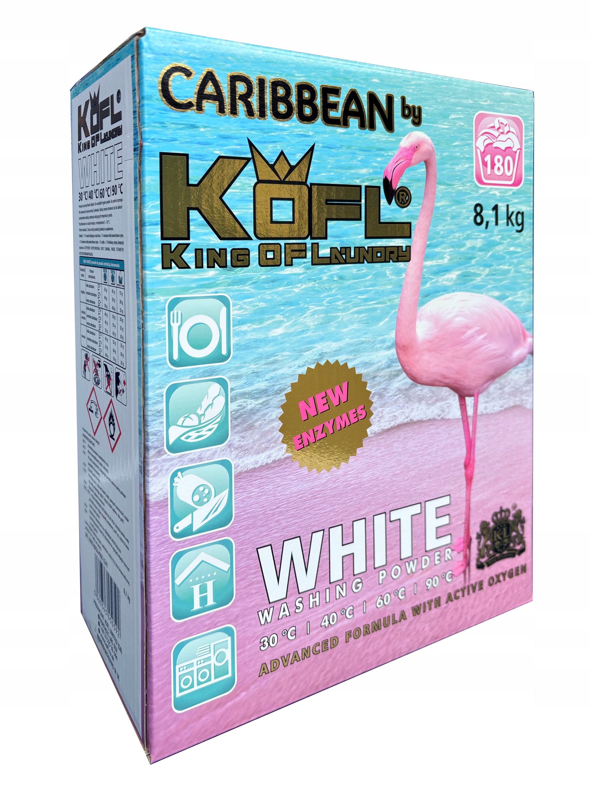 Caribbean by Kofl Prášek Na Praní Bílých Tkanin 8.1KG Carnaval Price