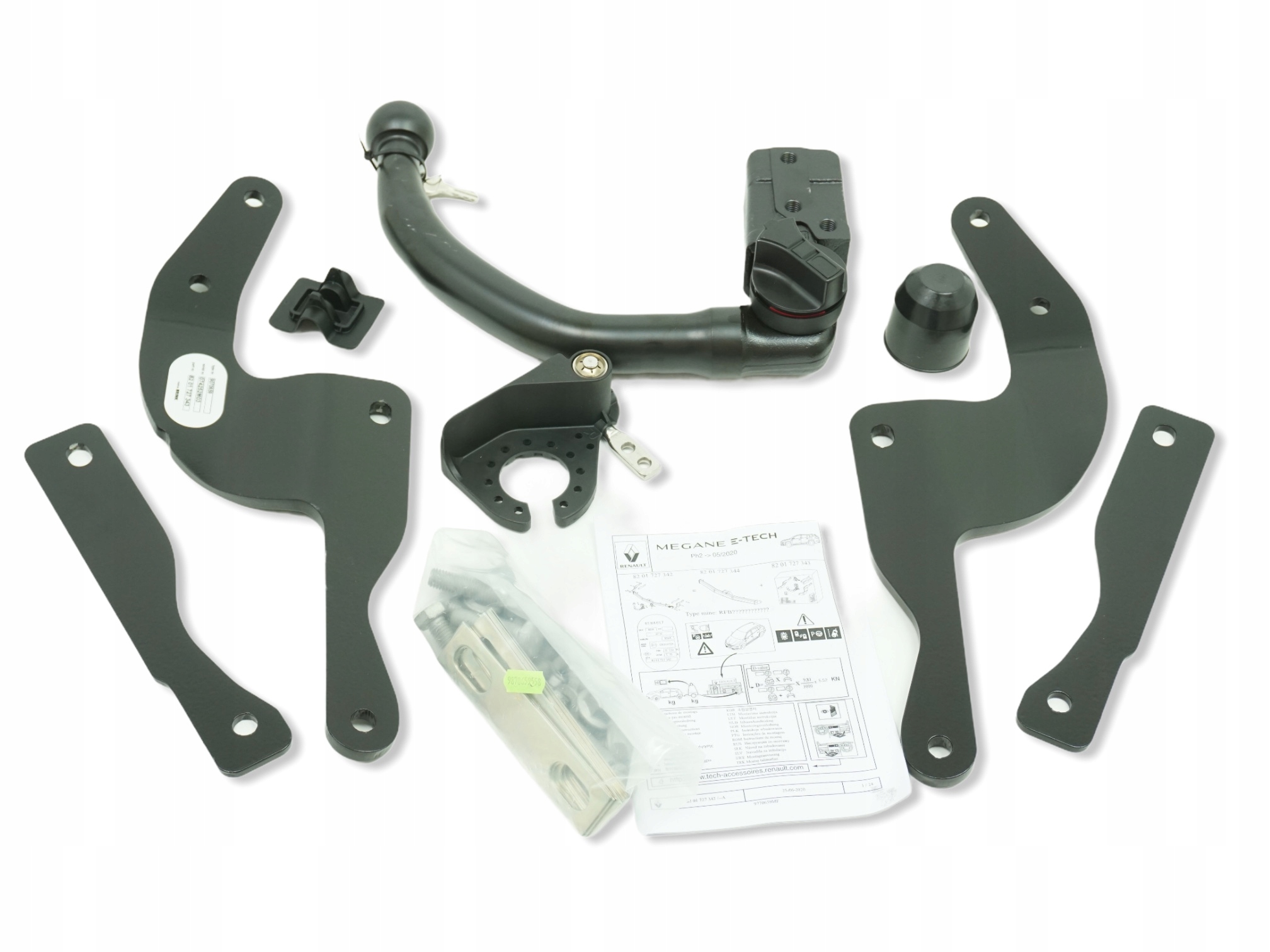 Буксировочный крюк Megane Grandtour 8201727343