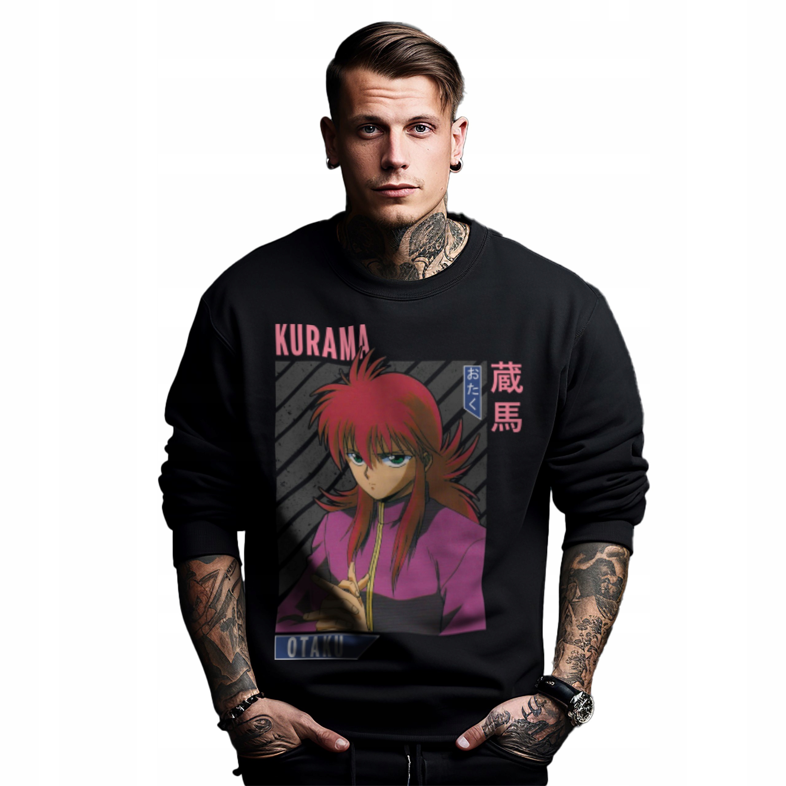 Mikina s potiskem Anime Kurama Otaku