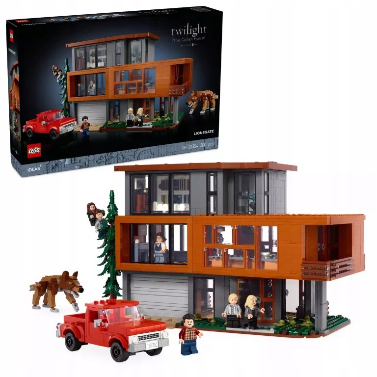 Lego 21354 Ideas Zmierzch Dom Cullenów