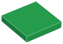 

Lego 3068b płytka tile 2x2 zielony 1 szt N