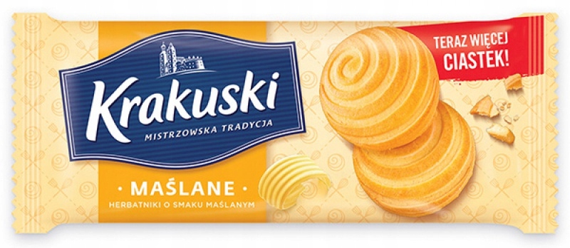 Ciastka Krakuski Maślane 200 g 24szt