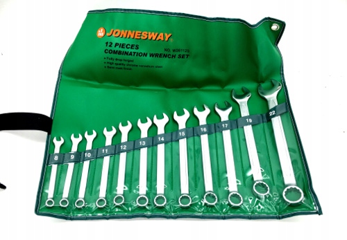 KLUCZE PLASKO OCZKOWE ZESTAW KLUCZY 12el 8 22mm EAN 4719152126129