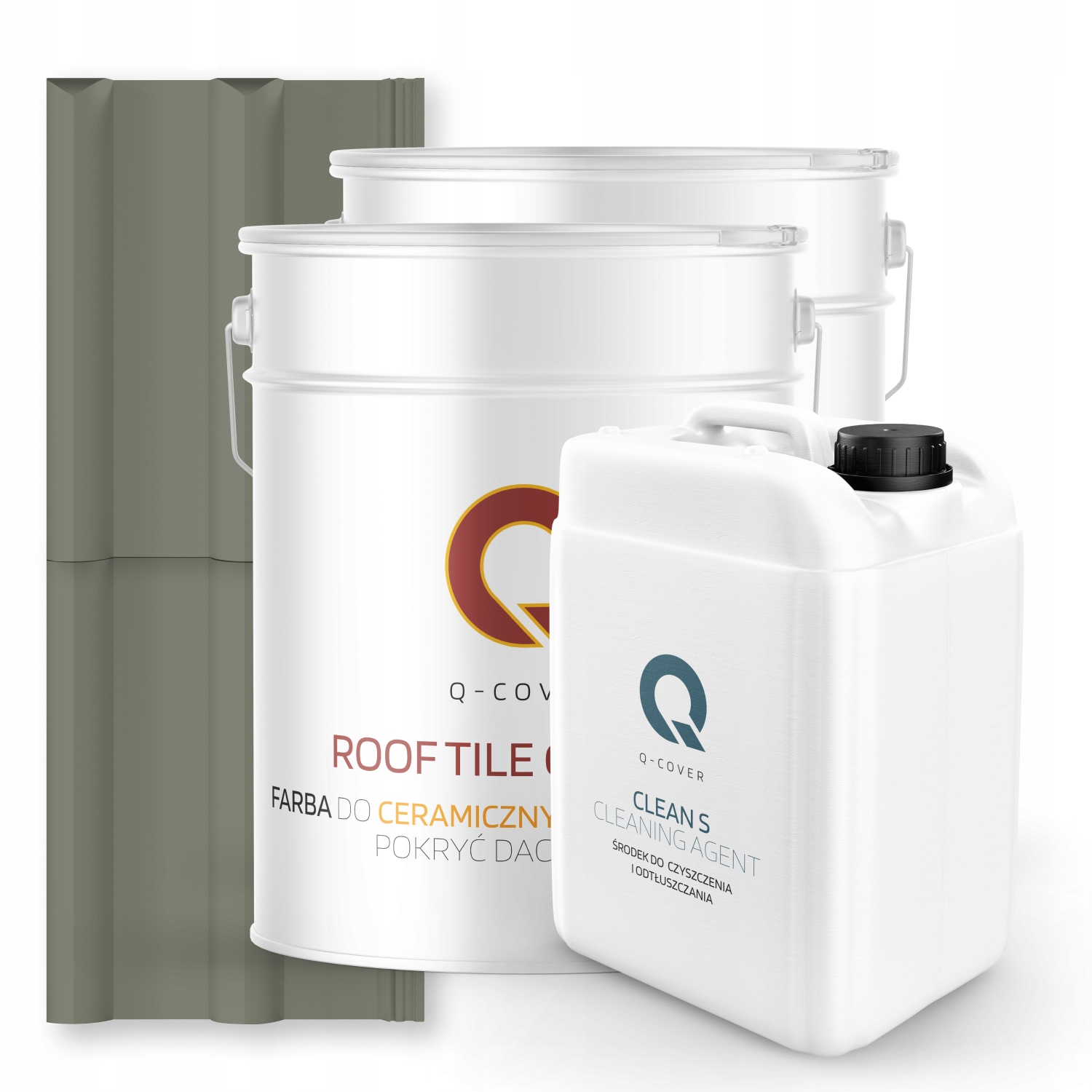 Farba Na Keramické Strechy Cementová Súprava Šedá Ral 7033 74 m2 Lesk