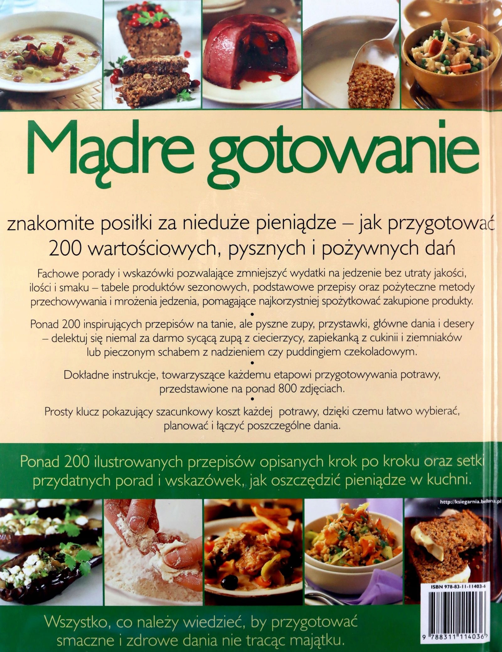 MĄDRE GOTOWANIE (TWARDA) - Lucy Doncaster [KSIĄŻKA] Stan opakowania oryginalne