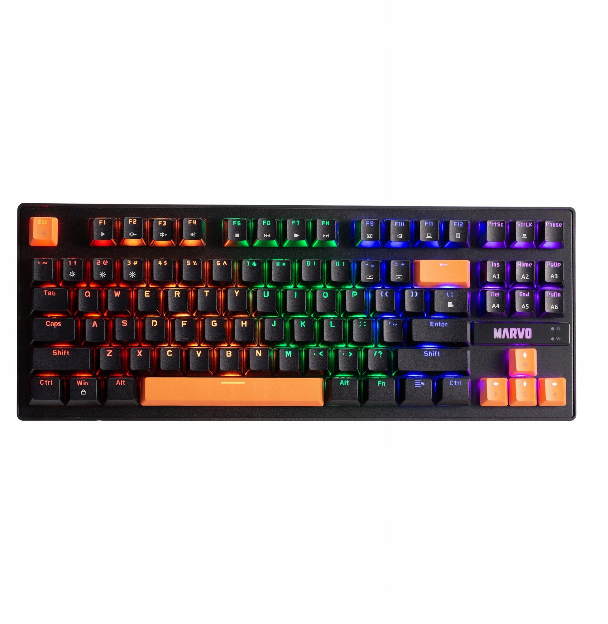 Klawiatura Marvo Krone 87 Blue switch (KG901C En)