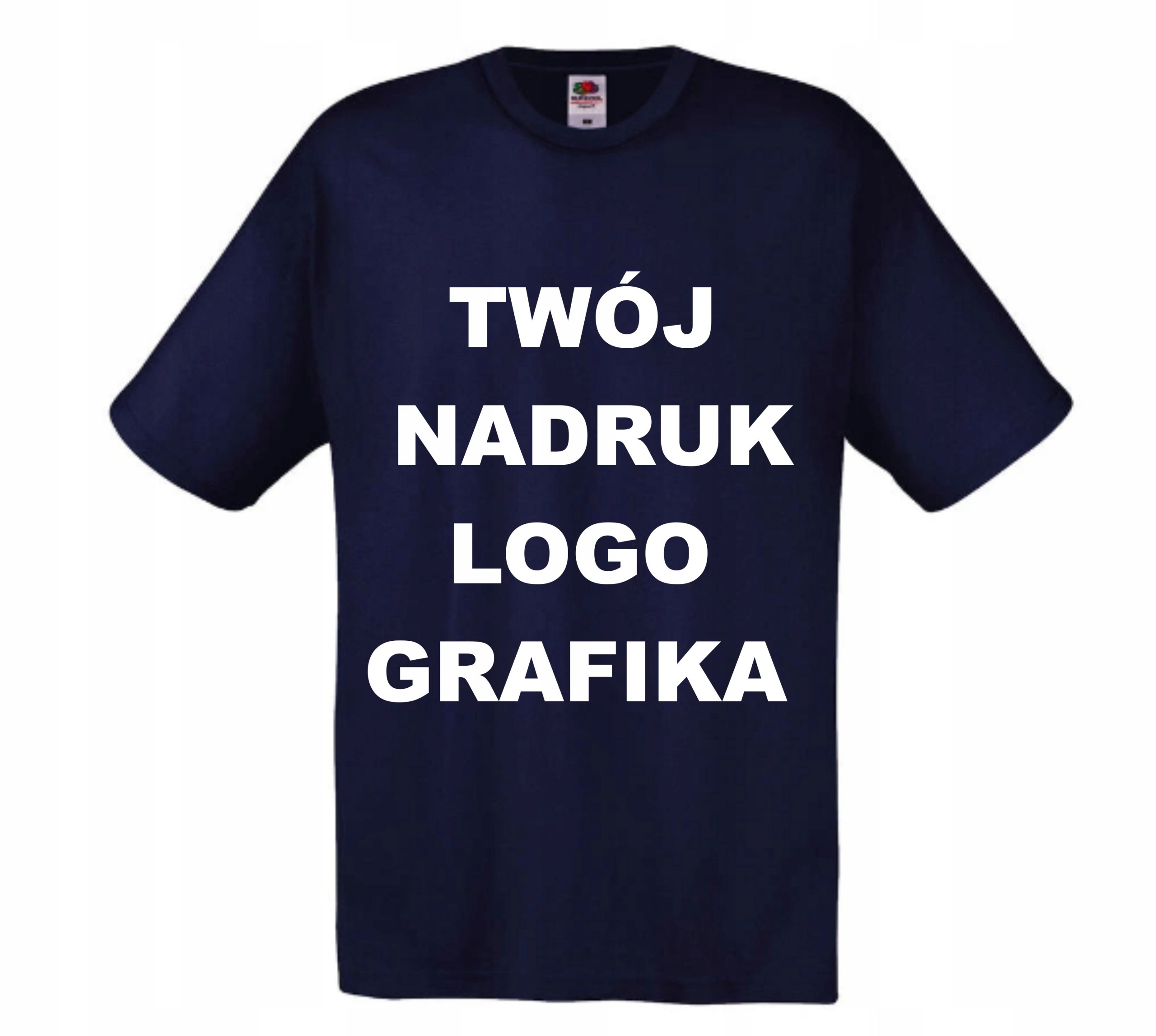 

T-shirt Koszulka z Własnym Nadrukiem napisem L