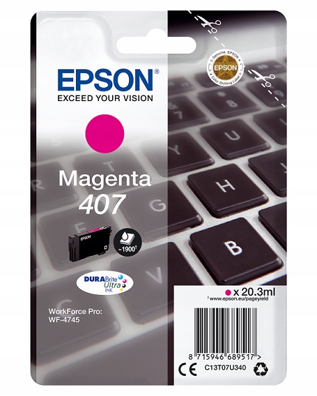 Epson WF-4745 Series Ink Cartridge L Magenta C13T07U340