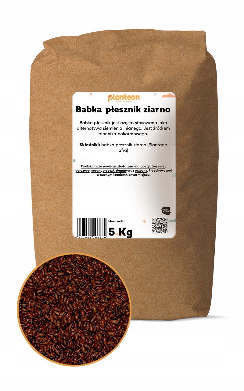 Babka płesznik ziarno 5kg