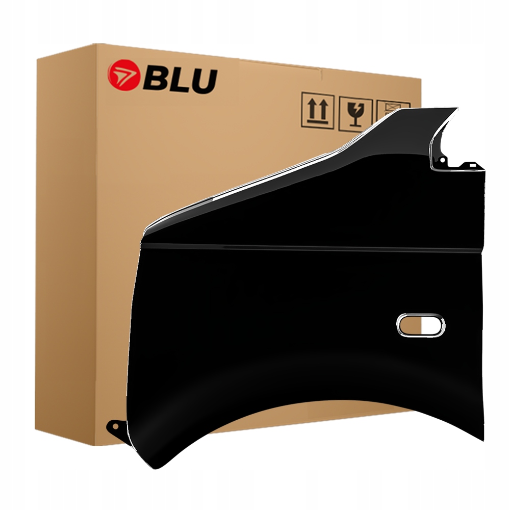 Blu Blatník Vw T5 Transporter Multivan LC9Z levý černý 03-15 přední