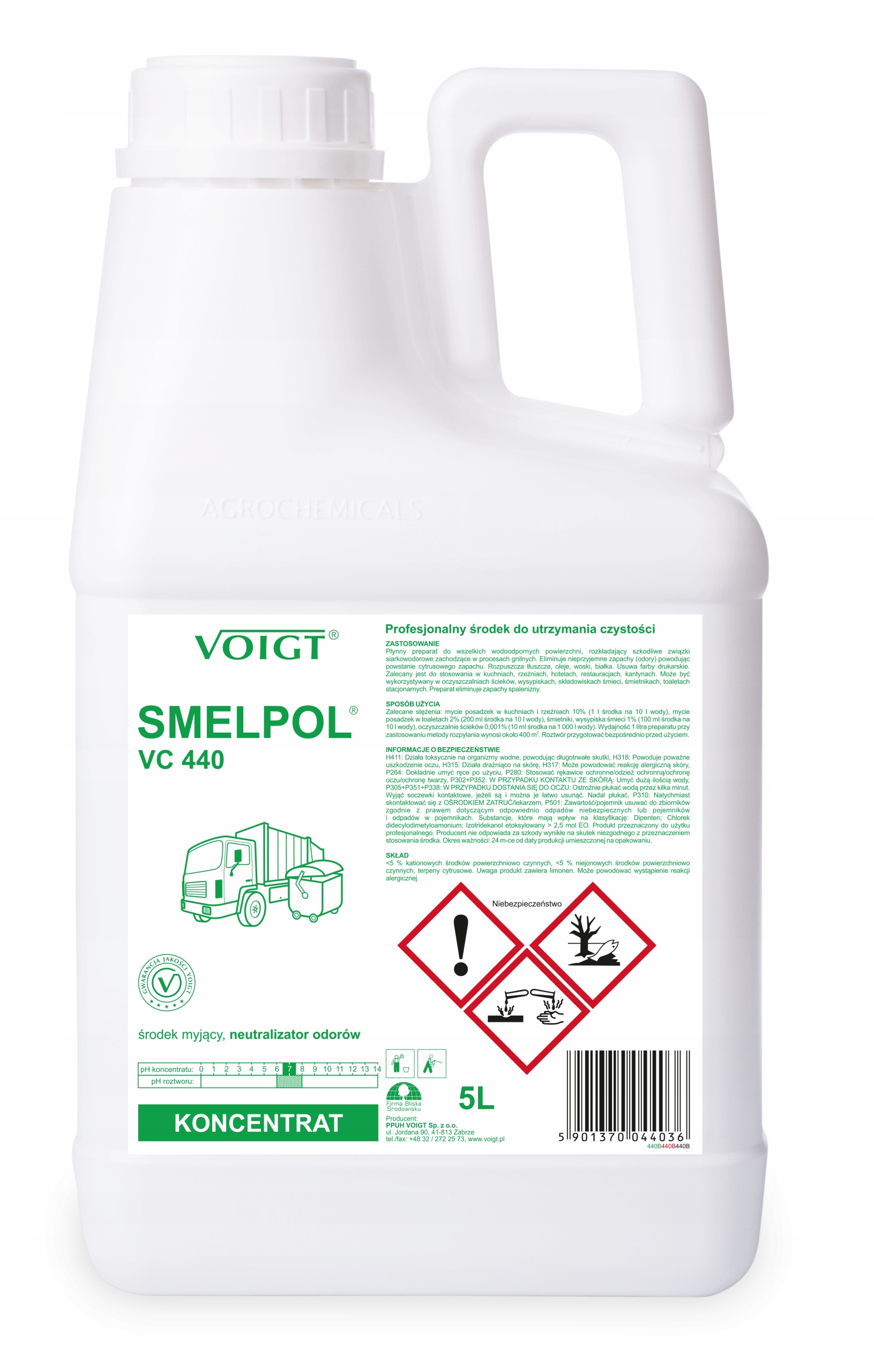

Voigt Smelpol VC 440 5l neutralizator zapachów