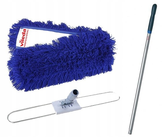 Levně Sada Akrylová zametací vložka 60 cm Dustmop kovový držák na mop