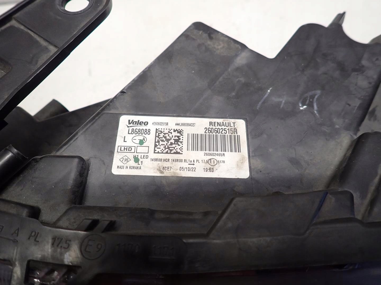 light front front left DACIA DUSTER II LIFT 2021- FULL LED 260602515