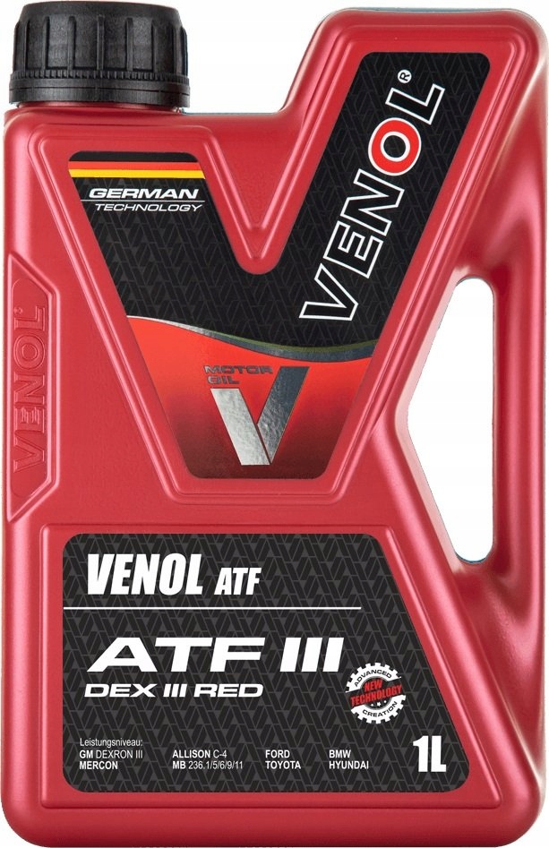 Olej Venol Atf III Dex III Red 1L