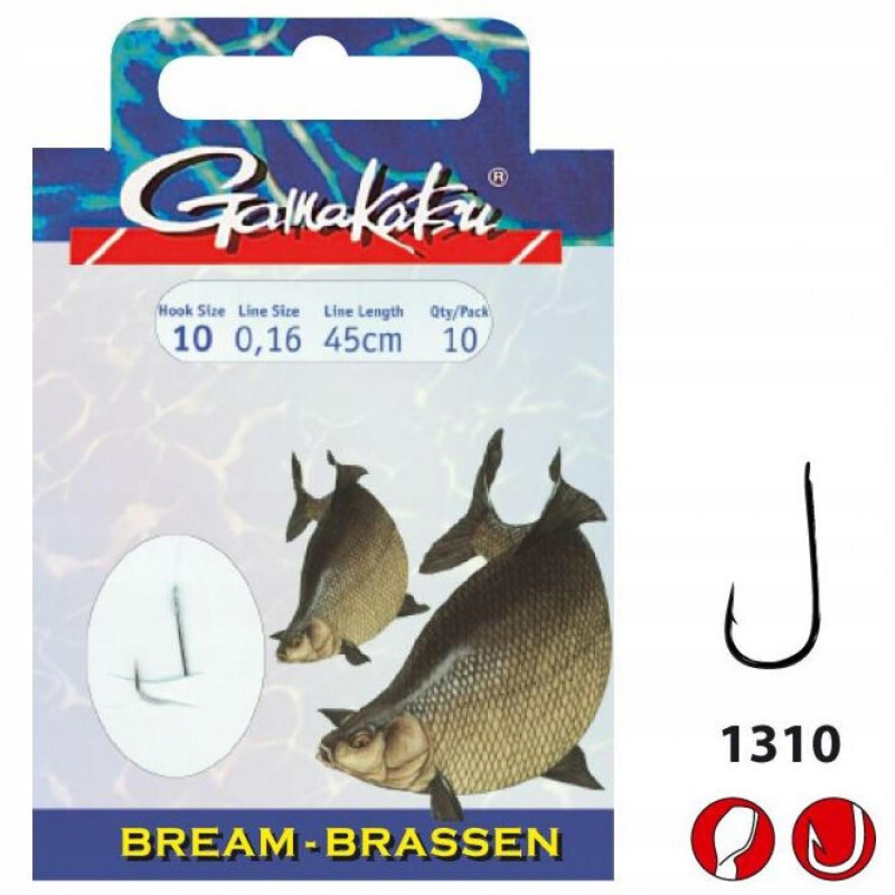 Booklet Bream 1310N #10-0.16MM 45CM