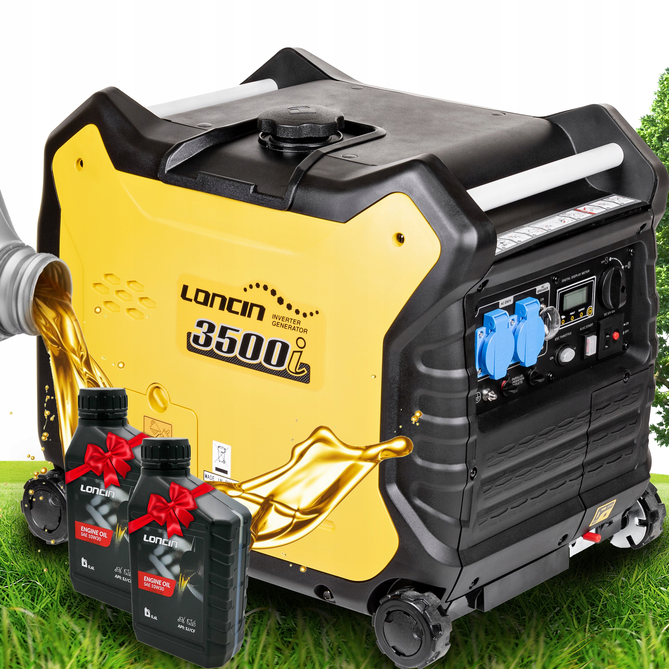 Agregat prądotwórczy Loncin 3.3 kW 212cm3 inwerterowy jednofazowy benzyna