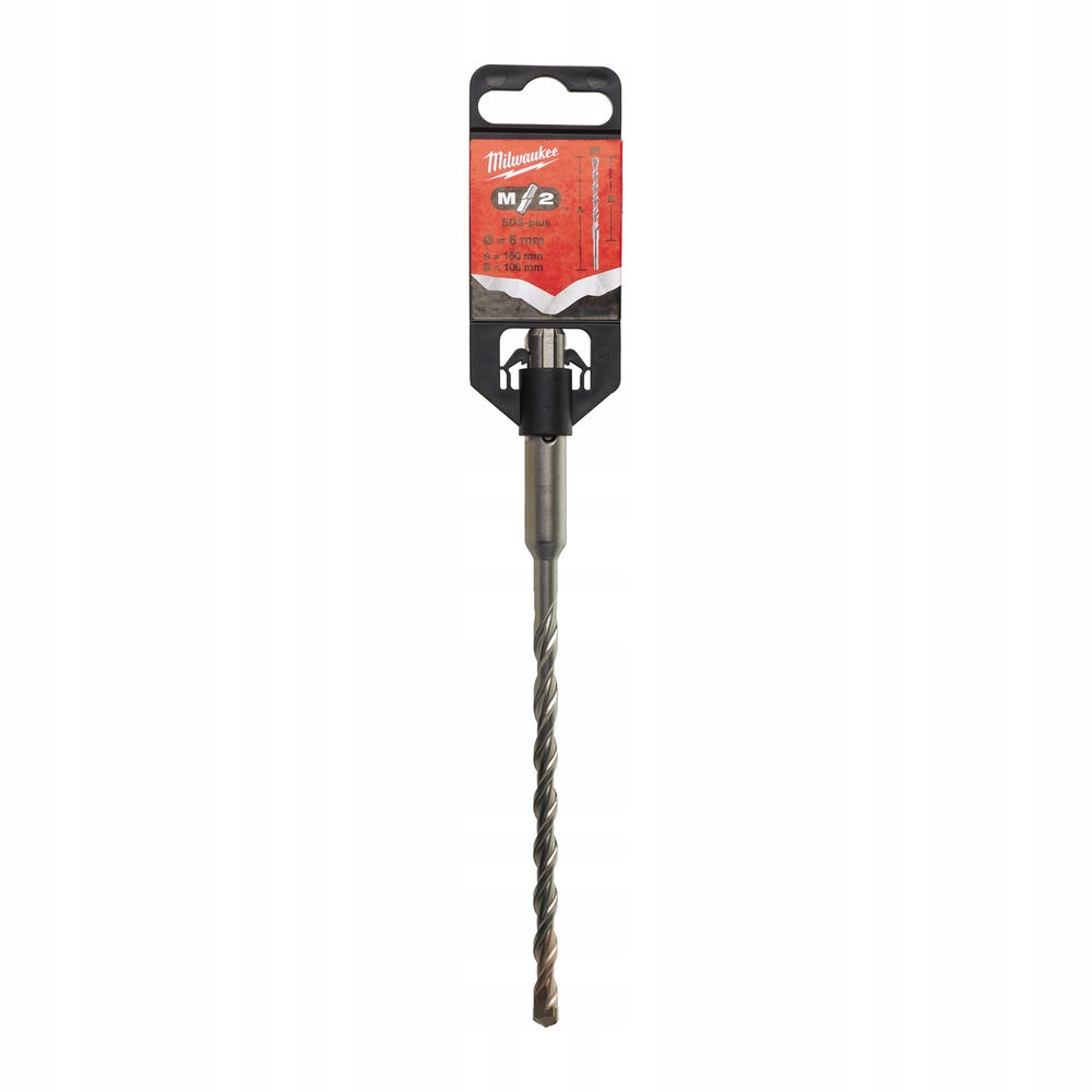 

Trwałe Wiertło SDS-Plus M2 6x160/100mm Milwaukee