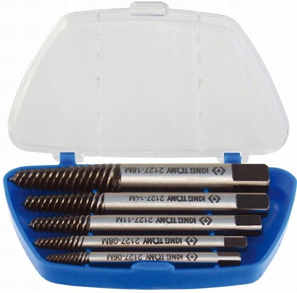 Wykrętaki do urwanych śrub 11205SQ 6-18 King Tony