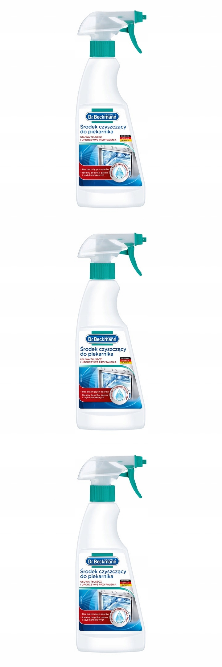 Levně Dr.Beckmann Čistič trouby 3x375 Ml