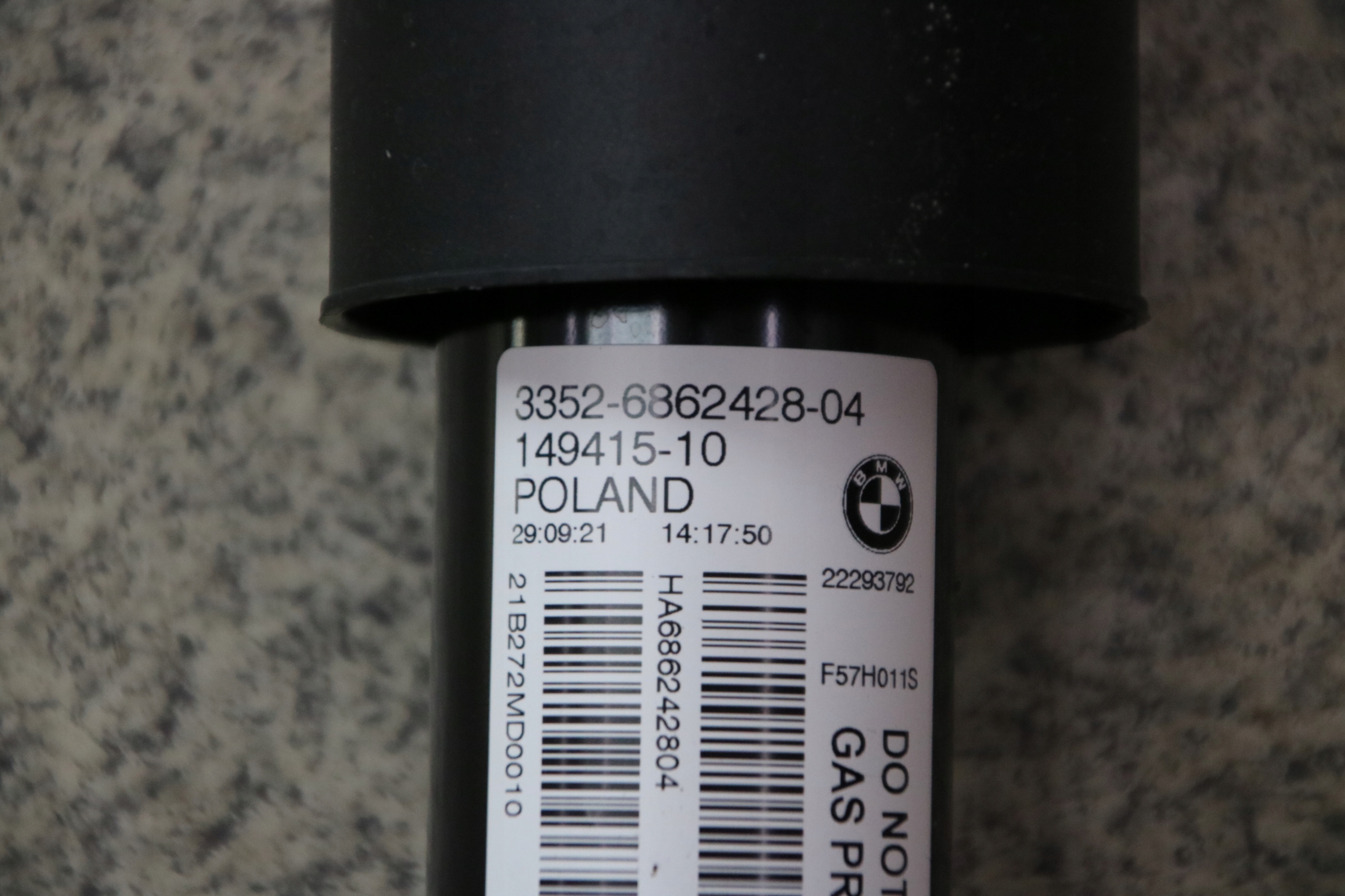 MINI F57 shock absorber right left rear part rear 6862428 217 km !!