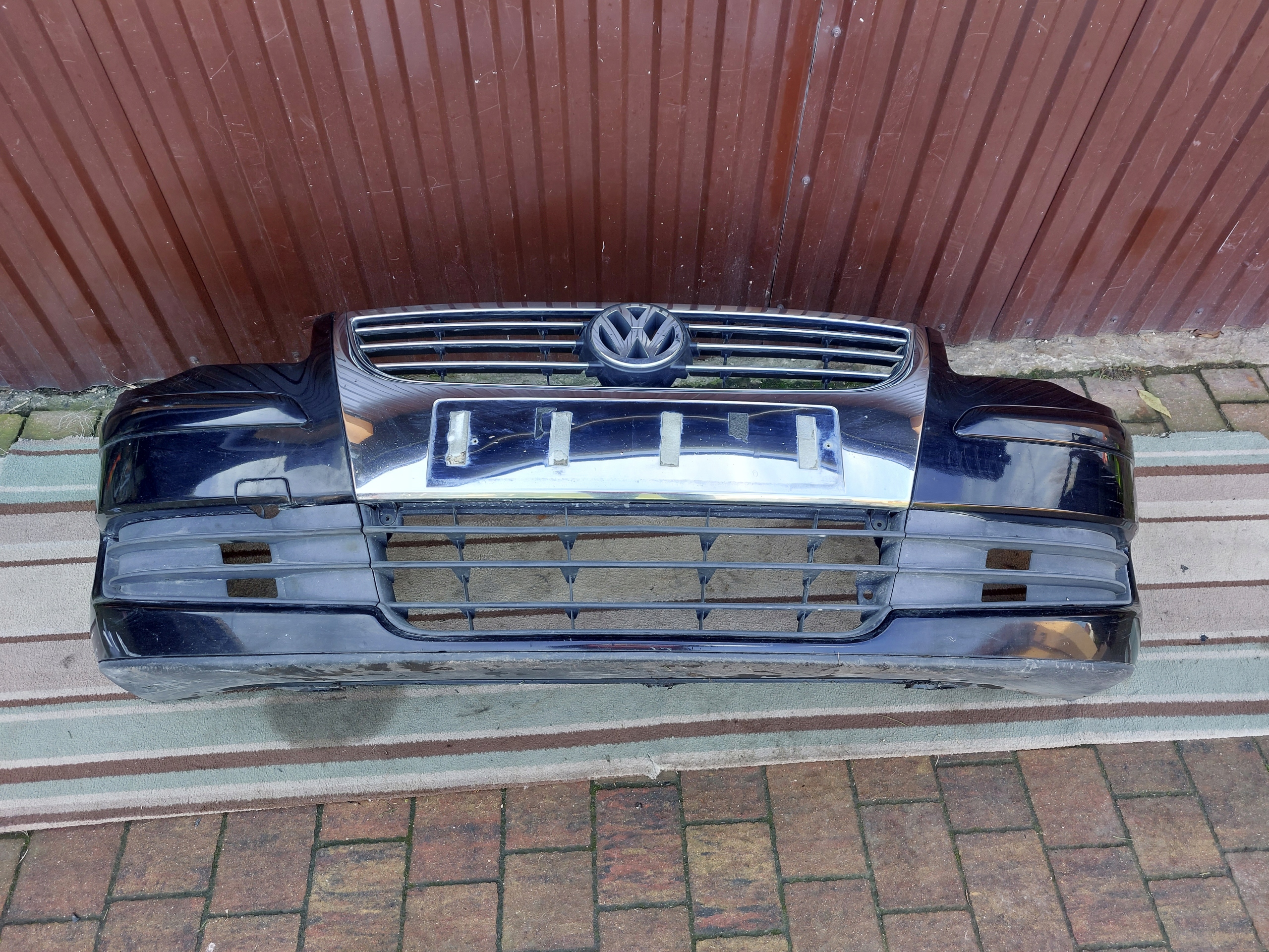 bumper front VW TOURAN and 1T0 FL LIFT 2007-2010 black