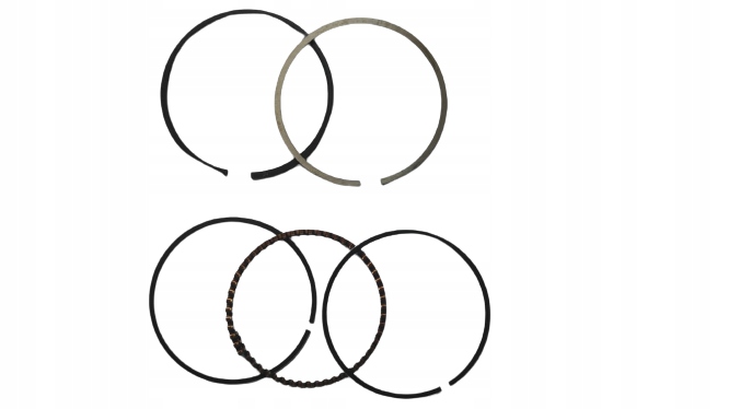 

Pierścienie do tłoka 67mm 250 CC Bashan , Loncin