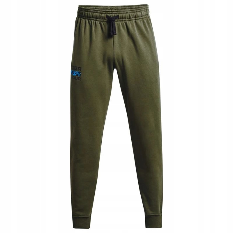 Spodnie Under Armour Rival Fleece Signature Jogger Men Khaki S