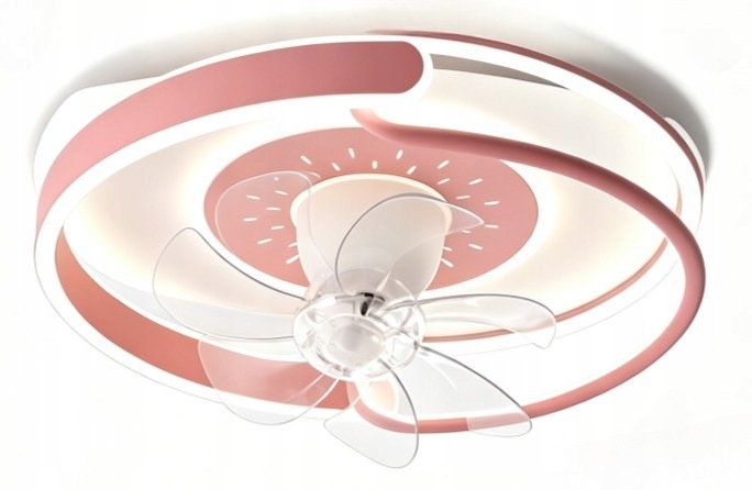Moderní Led stropní svítidlo s ventilátorem -2v1 – 3 barvy světla Tichý ventilátor