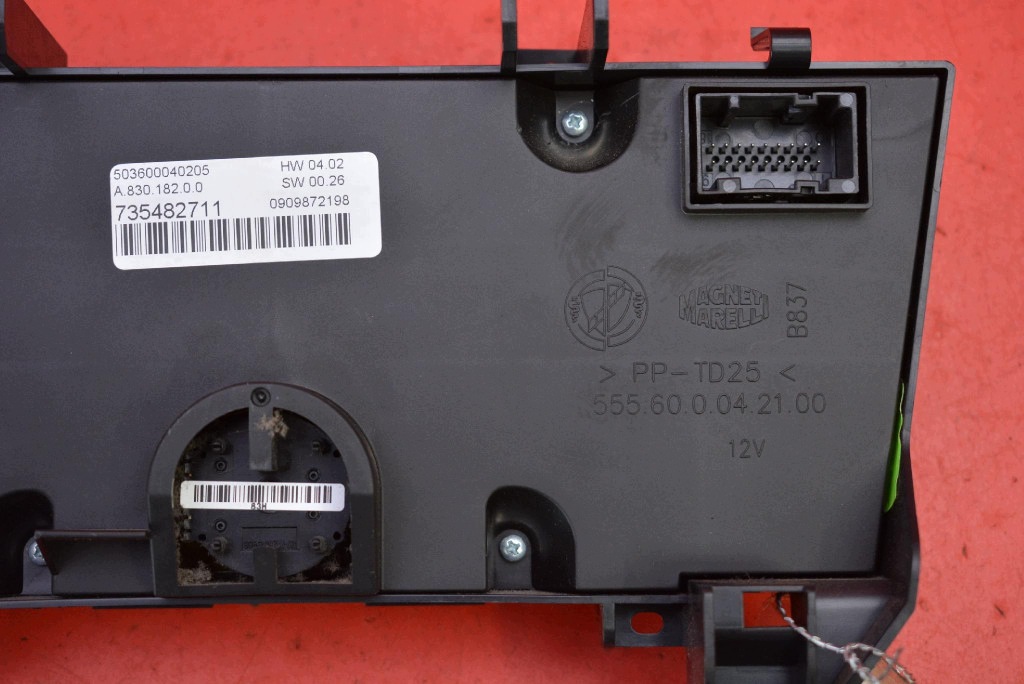 control panel air conditioning devices KLIMY 735482711 FIAT BRAVO 2 II 07-11