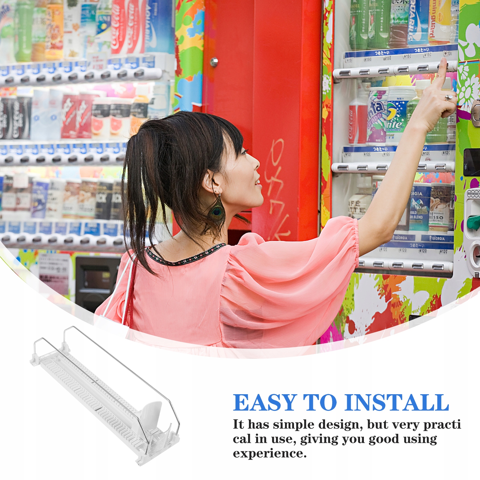 WYSUWACZ PÓŁEK NA NAPOJE PROWADNICA NA NAPOJE Marka bez marki