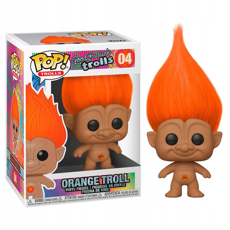 Funko Pop! Trollové Oranžový troll 04