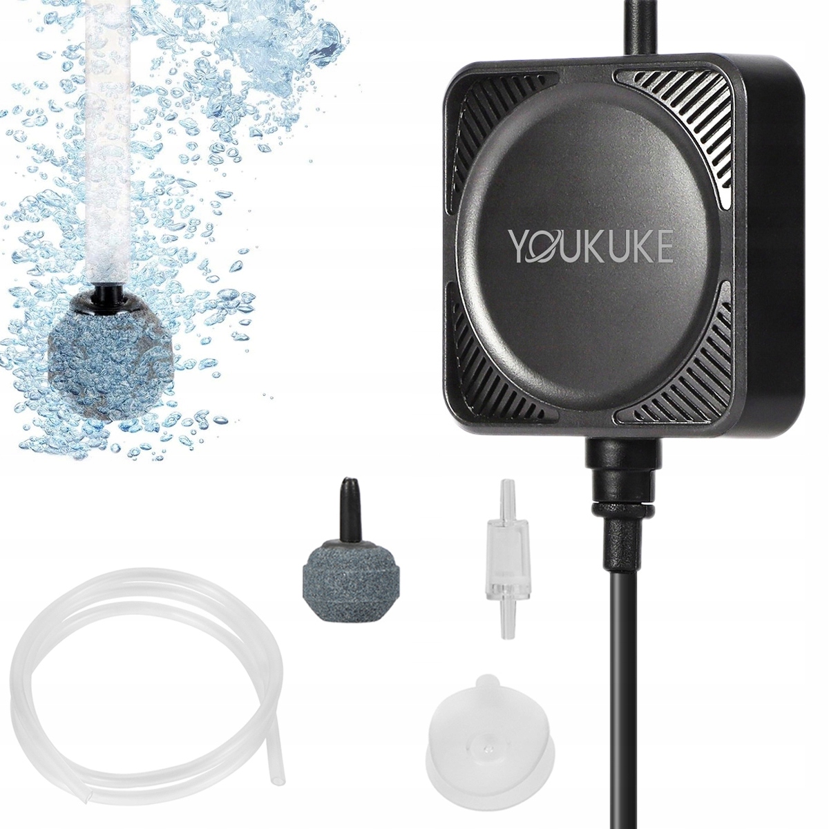 Levně 1W Provzdušňovač Vzduchová Pumpa Akvárium Nový