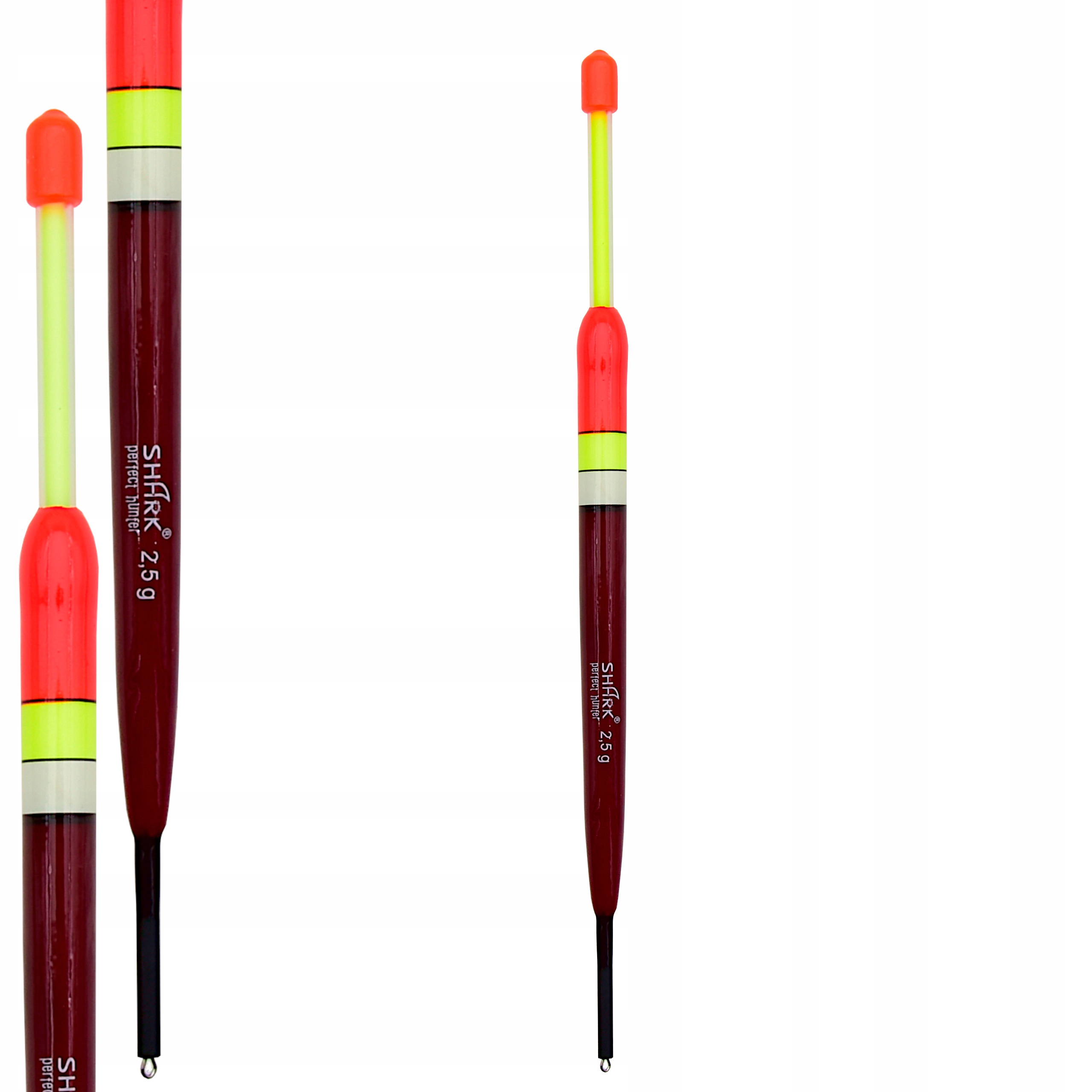 Spławik Przelotowy z Balsy Shark 2,5 g/18 cm gniazdo na nasadkę świecącą