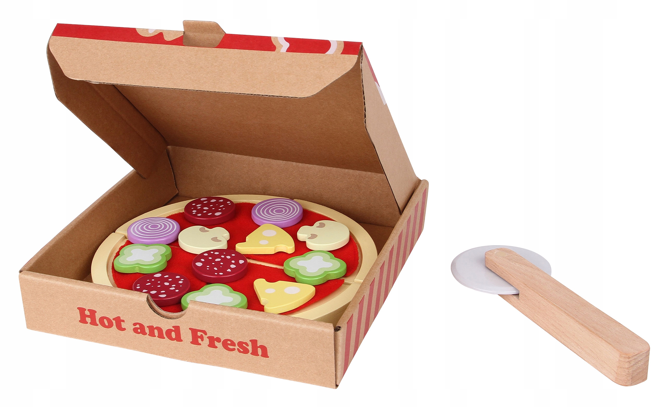 

Zabawka Drewniana Pizza Do Krojenia Dla Dzieci