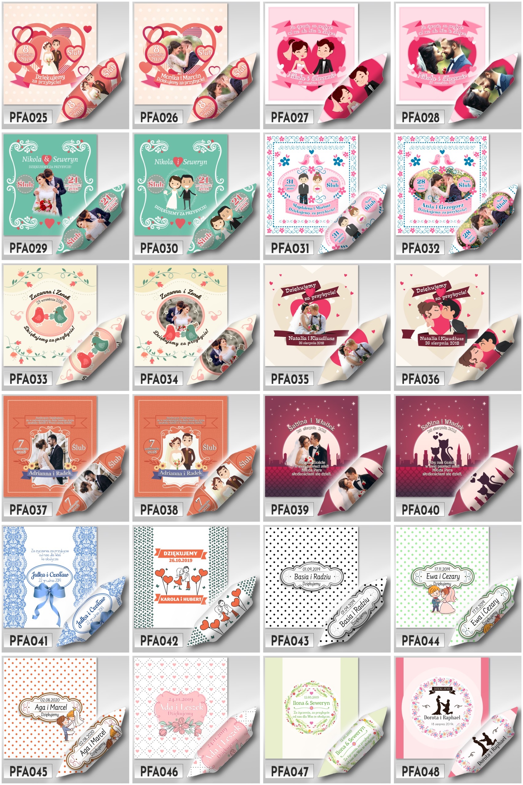 KRÓWKI PYSZNE reklamowe dowolny projekt w cenie firmowe dla Twoich klientów Waga 1.5 kg